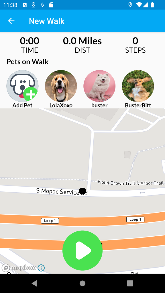 Dog walk tracking hot sale app